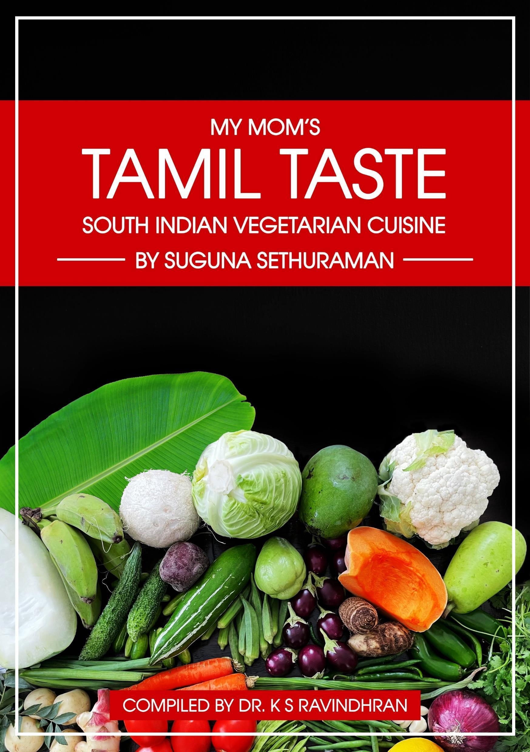 My Mom's Tamil Taste — the actual book cover